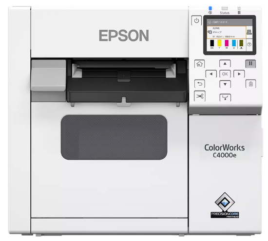 Εικόνα της Epson ColorWorks-C4000e (bk) Label Printer