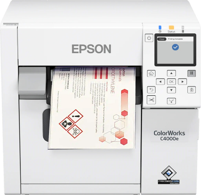 Εικόνα της Epson ColorWorks-C4000e (MK) Label Printer