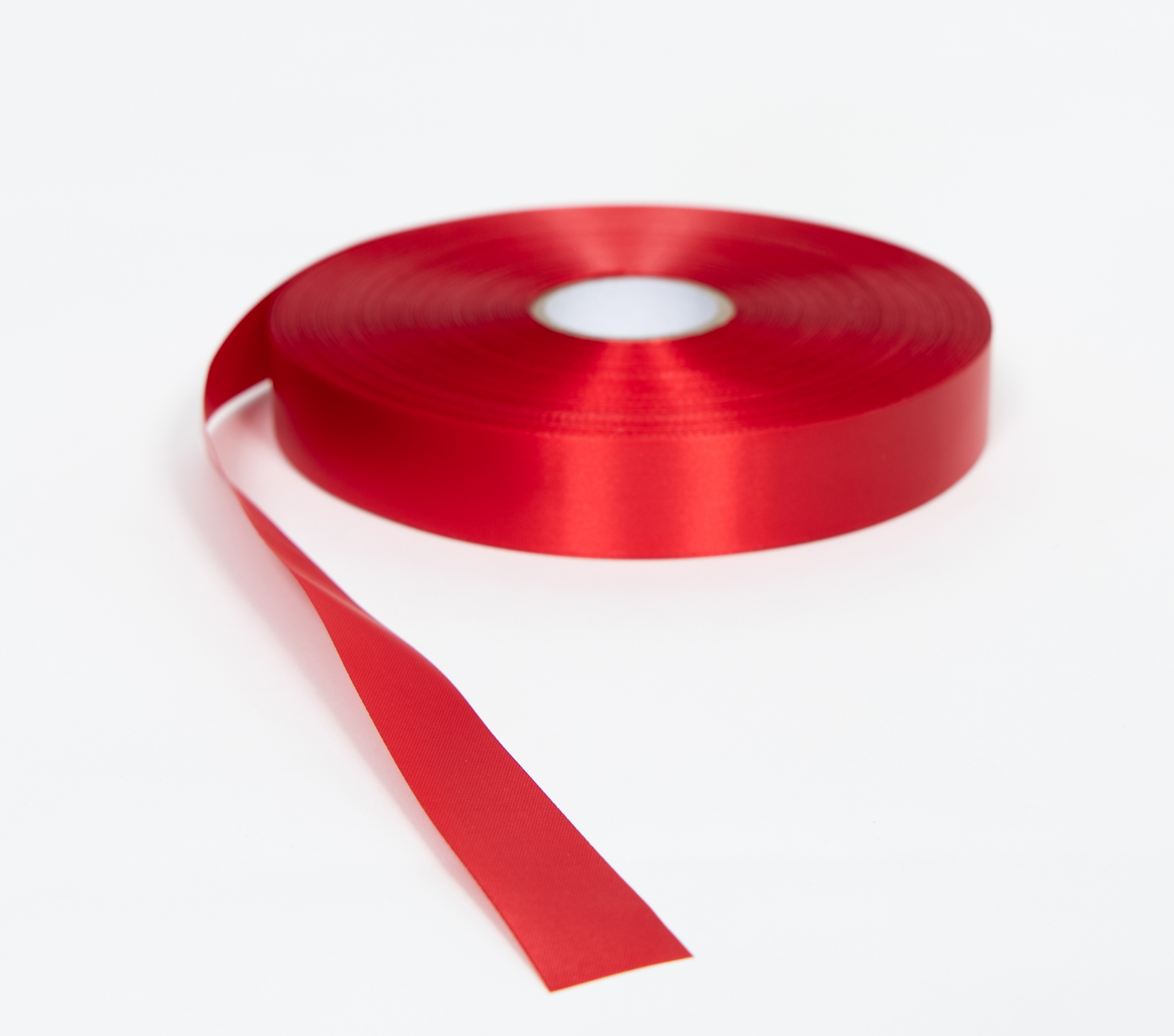 Red Satin Ribbon 200m Double Sided | Riverlab Ltd